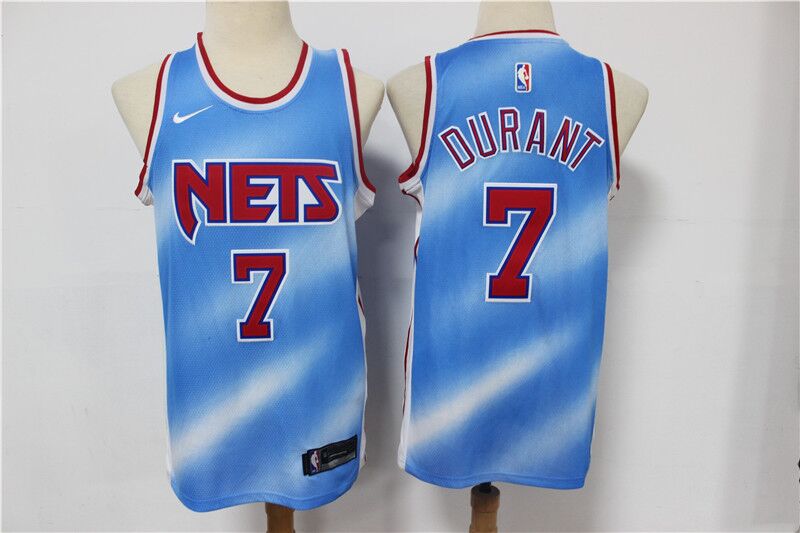 Men's Brooklyn Nets #7 Kevin Durant 2020/21 Blue Stitched NBA Jersey